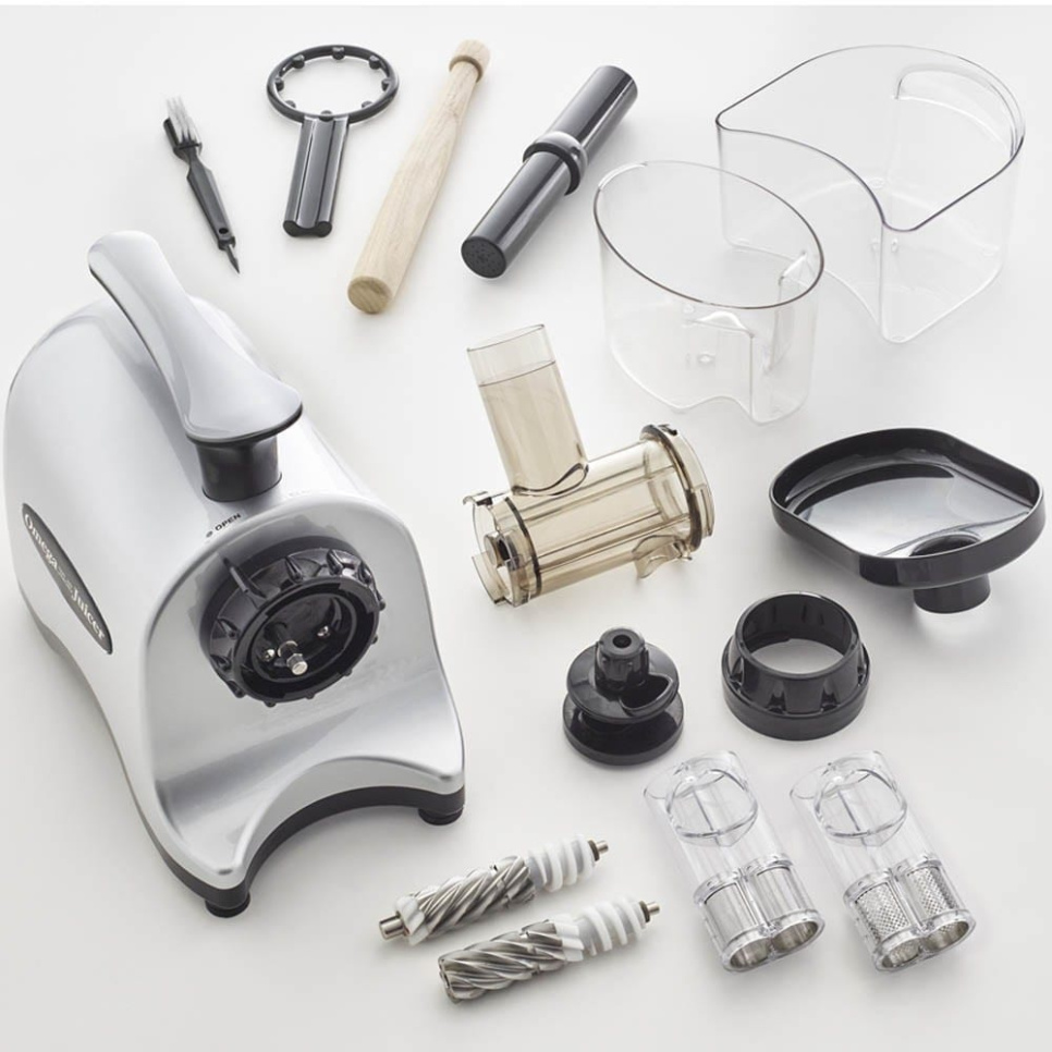 Wolnoobrotowa sokowirówka Twin Gear - Omega