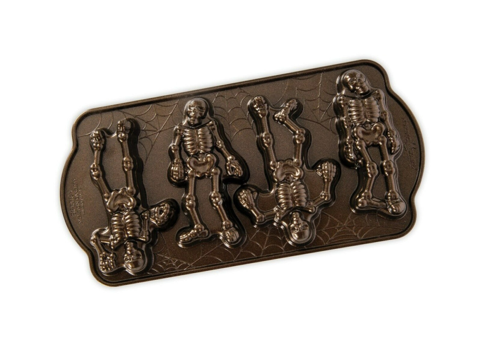 Forma do pieczenia, Spooky Skeleton Cakelet Pan - Nordic Ware w grupie Pieczenie / Formy do pieczenia / Formy do ciast w The Kitchen Lab (1422-22035)