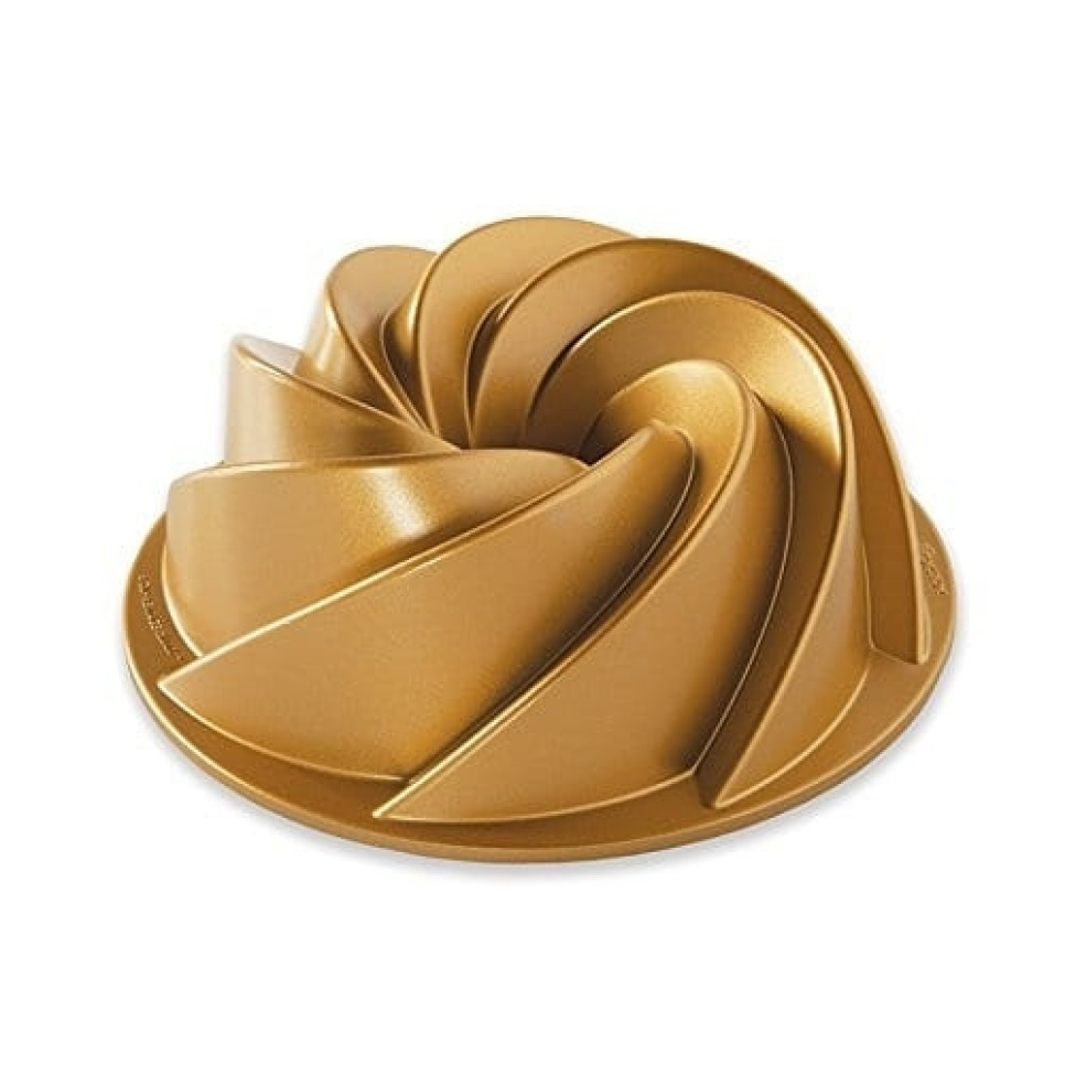 Forma do ciasta, Heritage Bundt Pan, Złoty - Nordic Ware w grupie Pieczenie / Formy do pieczenia / Formy do ciast w The Kitchen Lab (1422-22333)