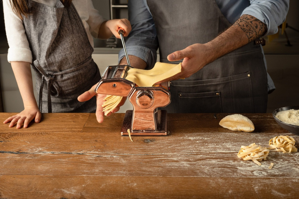 Maszynka do makaronu, Atlas 150, Miedziana - Marcato