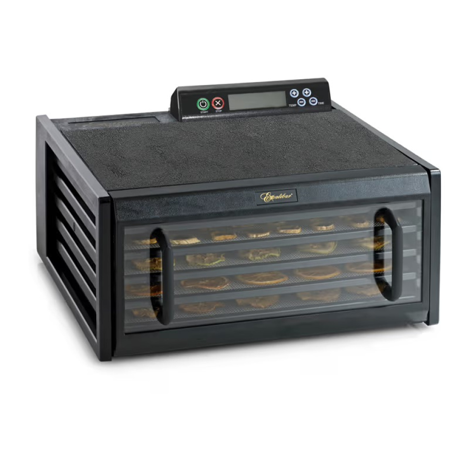 Dehydrator with five trays - Excalibur w grupie Urządzenia kuchenne / Pozostałe urządzenia kuchenne / Szafka do suszenia w The Kitchen Lab (1422-33051)