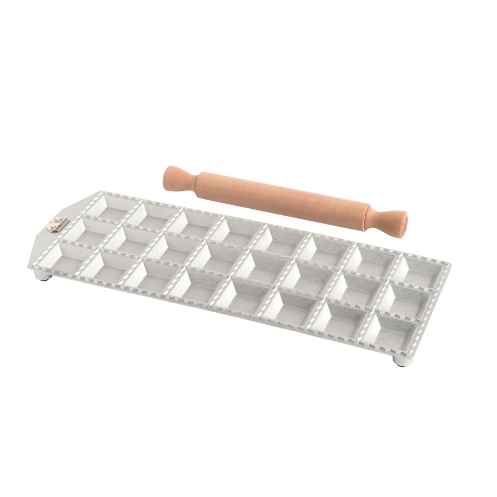Forma do ravioli, 24 średnich kwadratowych ravioli - Marcato w grupie Urządzenia kuchenne / Pozostałe urządzenia kuchenne / Maszynki do makaronu w The Kitchen Lab (1422-36479)