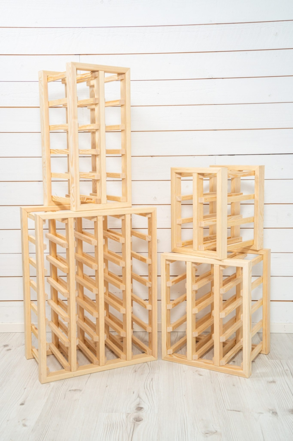 Stojak na wino, Furu - Swedish Wine Rack w grupie Bar i wino / Akcesoria do wina / Stojaki na wino w The Kitchen Lab (1422-36500)