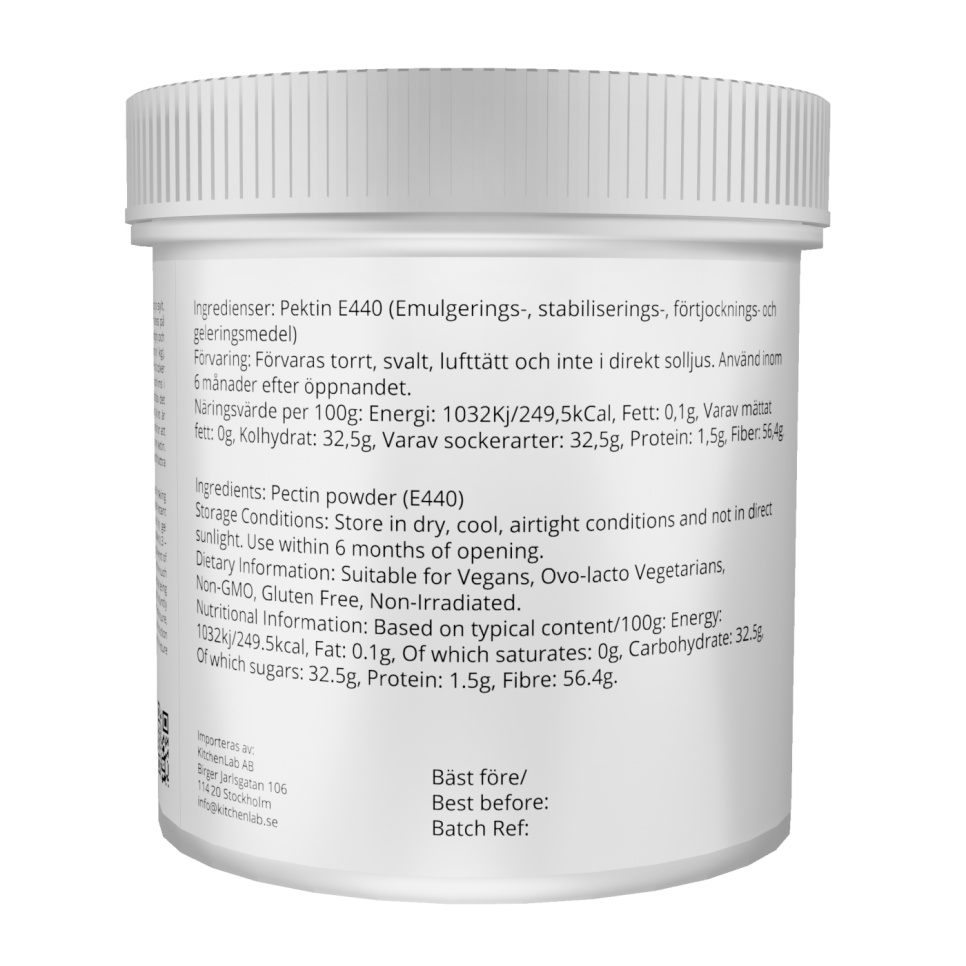 Pektyna (E440) - The Kitchen Lab Pektyna (E440) - The Kitchen Lab