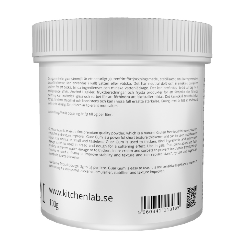 Guma guar (E412) - The Kitchen Lab Guma guar (E412) - The Kitchen Lab