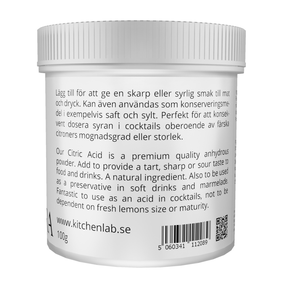 Kwas cytrynowy (E330) - The Kitchen Lab