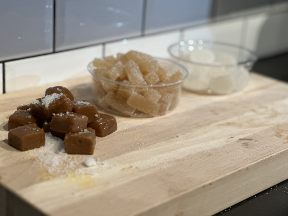 Świąteczny zestaw słodyczy, kuchnia molekularna - The Kitchen Lab