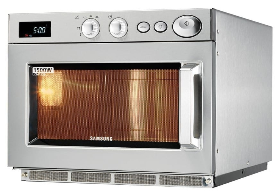 Kuchenka mikrofalowa profesjonalna, 1500W, ręczna - Samsung w grupie Urządzenia kuchenne / Podgrzewanie i gotowanie / Mikrofalówki w The Kitchen Lab (1435-12711)