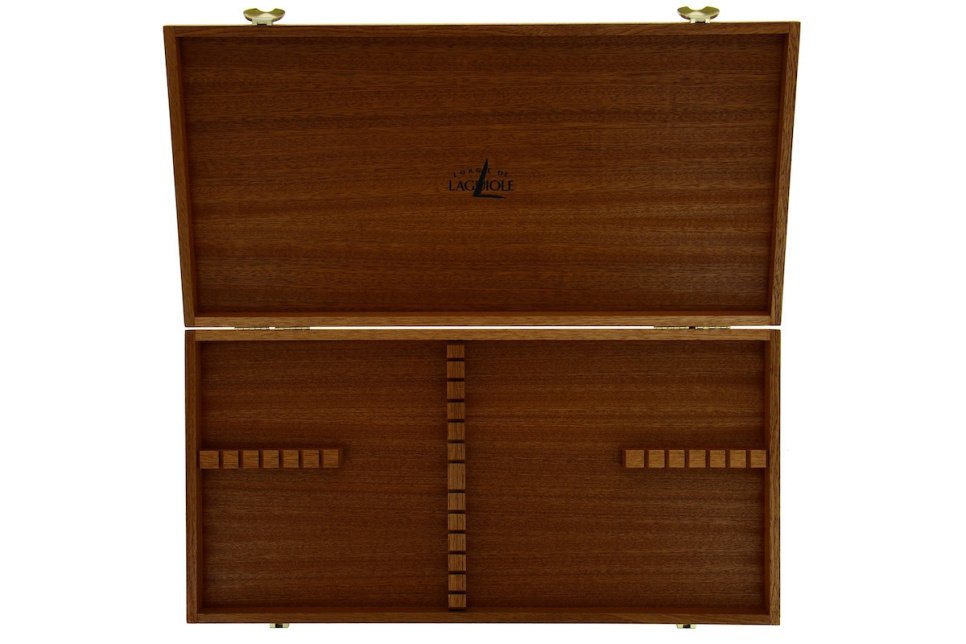 Pudełko 05 na 24 sztućce, drewno Sapele - Forge de Laguiole Pudełko 05 na 24 sztućce, drewno Sapele - Forge de Laguiole