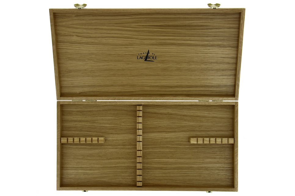 Pudełko 03 na 24 sztućce, dąb - Forge de Laguiole