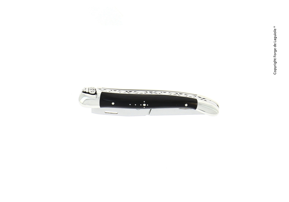 Pochłaniacz cygar, uchwyt z ciemnego rogu, polerowany - Forge de Laguiole