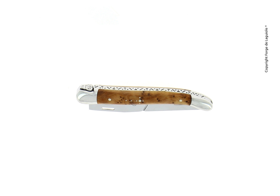Obcinacz do cygar, uchwyt Tuja, polerowany - Forge de Laguiole