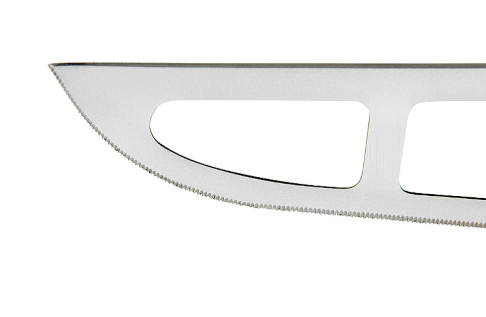 Nóż do sera, hebanowy uchwyt, polerowany, R. Barthélemy - Forge de Laguiole