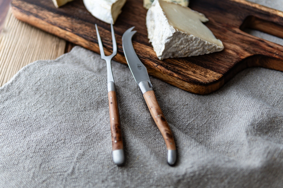 Zestaw do sera, uchwyt En, błyszczący, Tradition - Forge de Laguiole