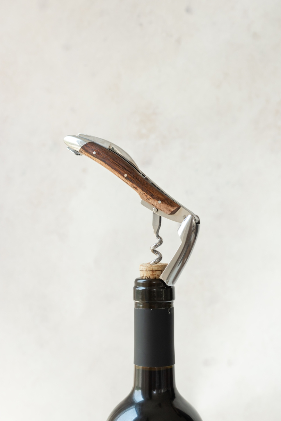 Nóż sommelierski z drewna Vine, polerowany, Tradition - Forge de Laguiole