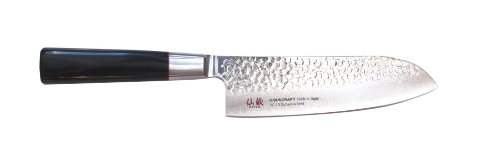 Nóż Senzo Santoku, 17cm - Suncraft w grupie Gotowanie / Noże kuchenne / Noże Santoku w The Kitchen Lab (1450-13159)