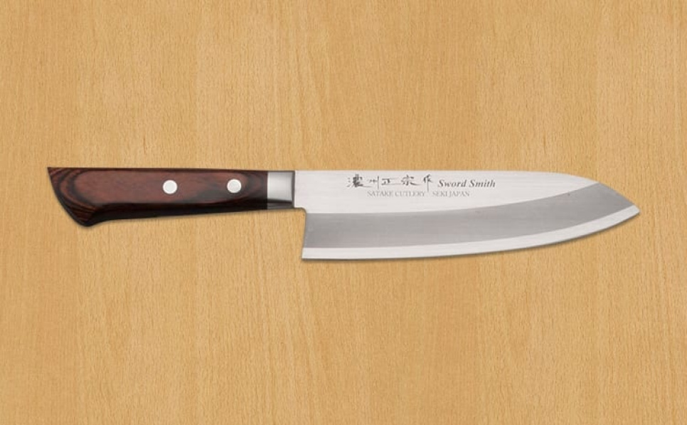 Santoku, 17 cm - Clad w grupie Gotowanie / Noże kuchenne / Noże użytkowe w The Kitchen Lab (1450-25157)
