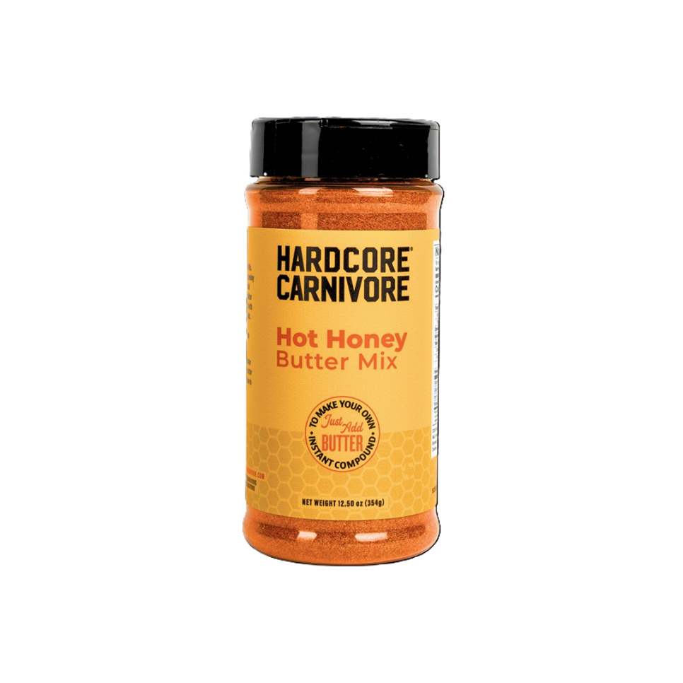 Hot Honey Butter Mix, 354 g - Hardcore Carnivore w grupie Gotowanie / Przyprawy i środki aromatyzujące / Przyprawy w The Kitchen Lab (1451-31749)