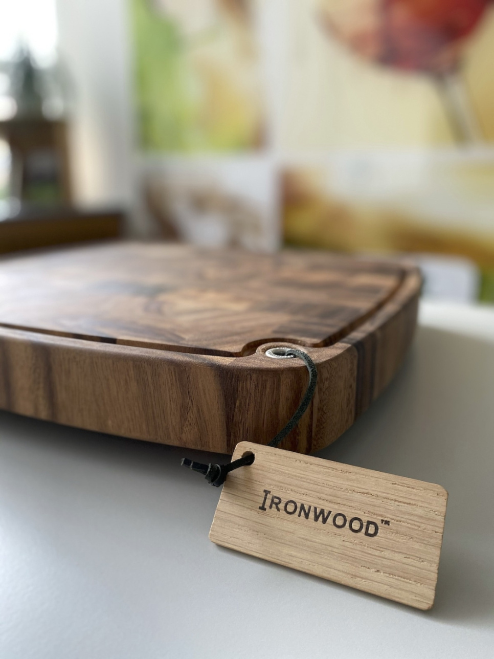 Blok rzeźniczy z drewna akacjowego, Gourmet Carolina - Ironwood