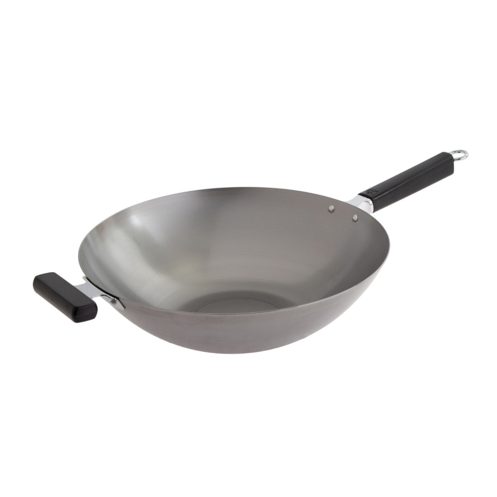 Wok ze stali węglowej, 30 cm - Joyce Chen w grupie Gotowanie / Przybory kuchenne / Kuchnia azjatycka w The Kitchen Lab (1451-35474)