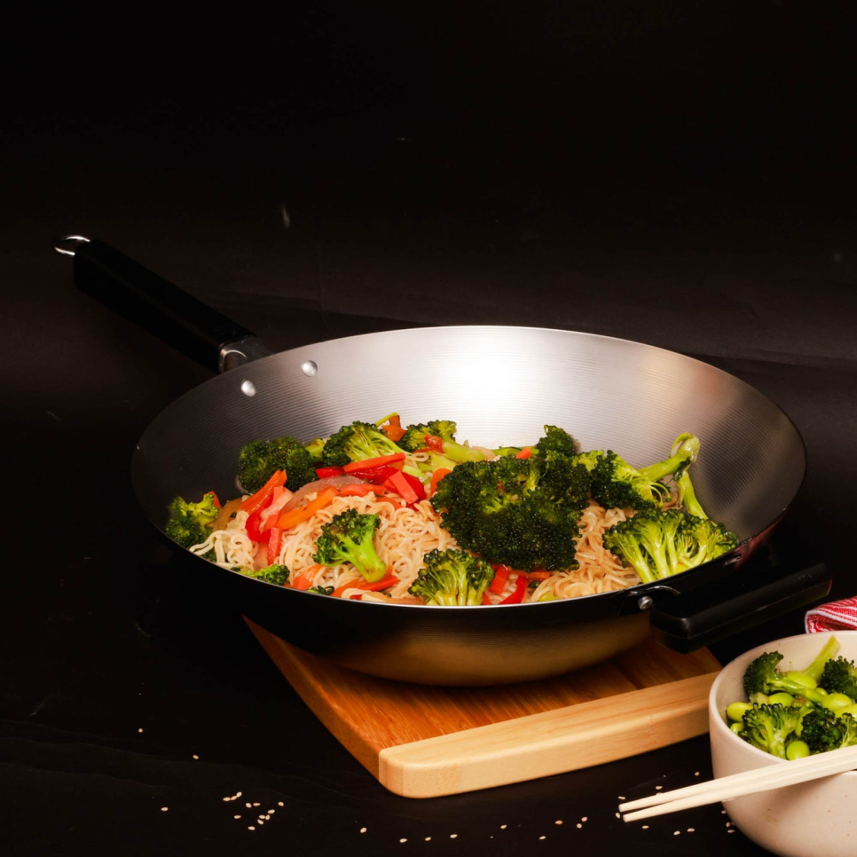 Wok ze stali węglowej, 30 cm - Joyce Chen