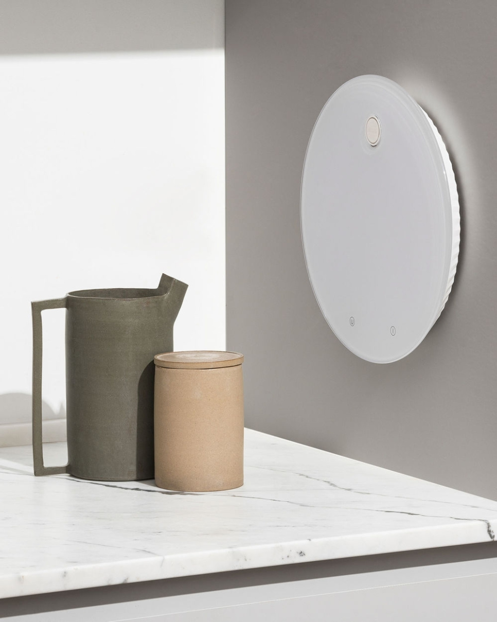 Waga kuchenna, Plissé, biała - Alessi