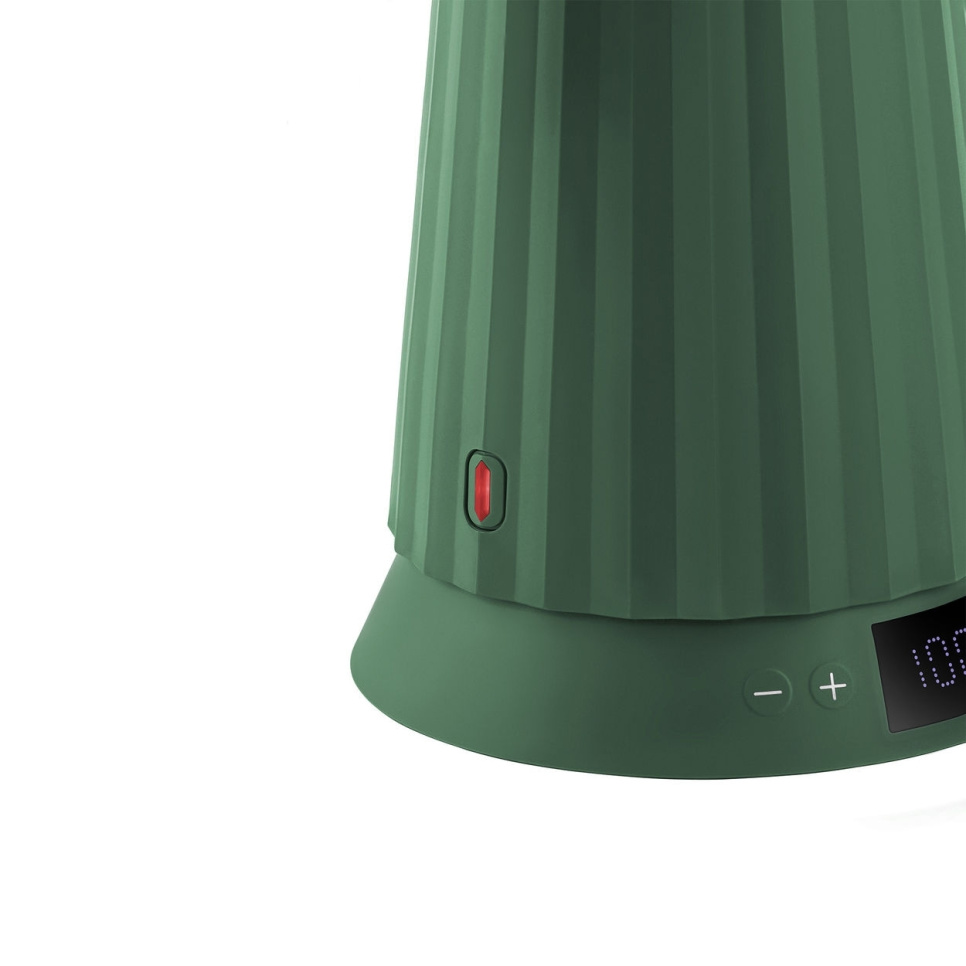 Czajnik z regulacją temperatury, Plissé, zielony - Alessi