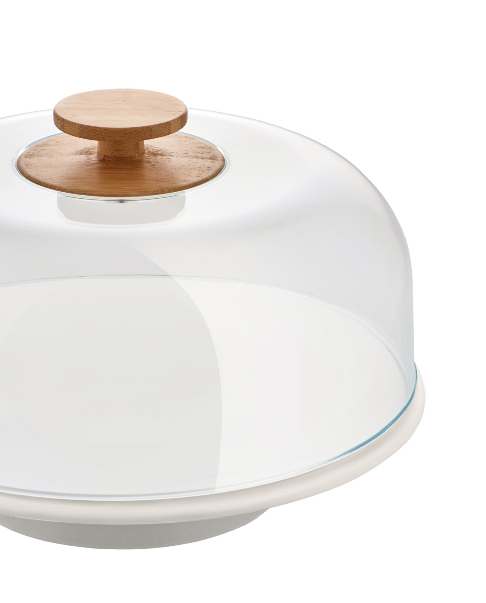 Patera na ciasto z kopułą z pleksiglasu, Mattina - Alessi