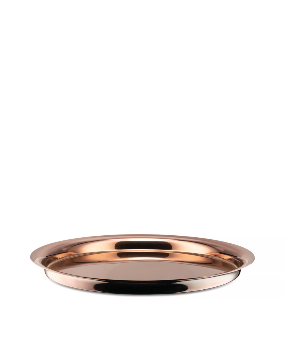 Taca, Kuru Kuru - Alessi - Miedź w grupie Nakrycie stołu / Inne do nakrycia stołu / Tace w The Kitchen Lab (1466-33587)