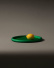 Taca do serwowania z anodowanego aluminium, Discolo – Alessi – Zielony
