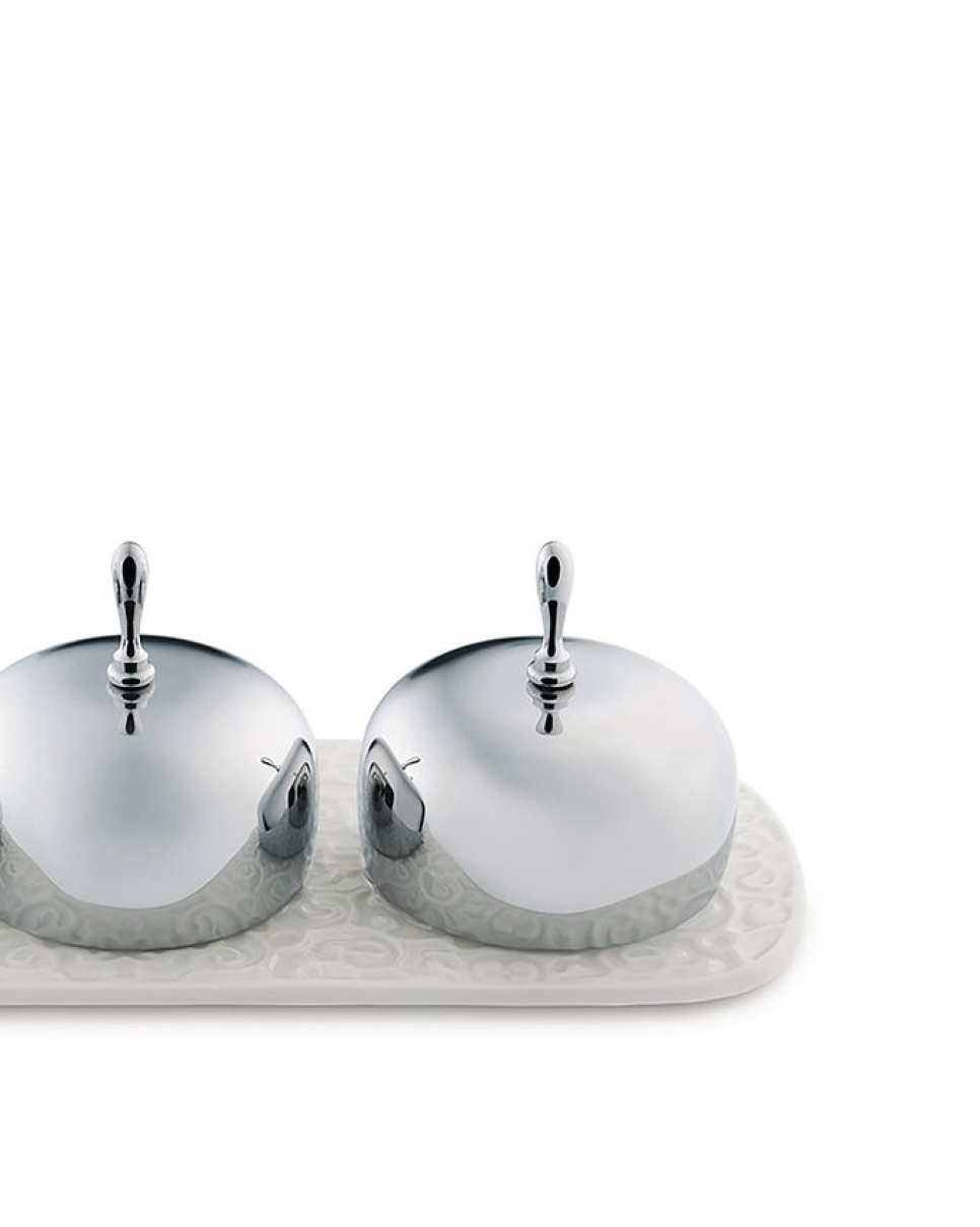 Zestaw do marmolady z trzema miseczkami, Dressed - Alessi