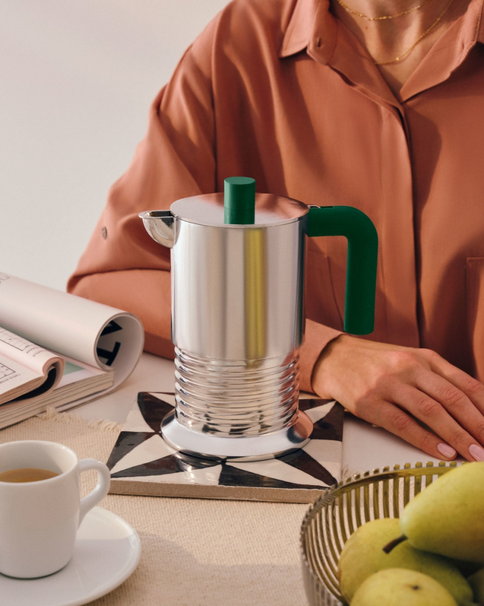 Kawiarka, Vite, aluminium - Alessi