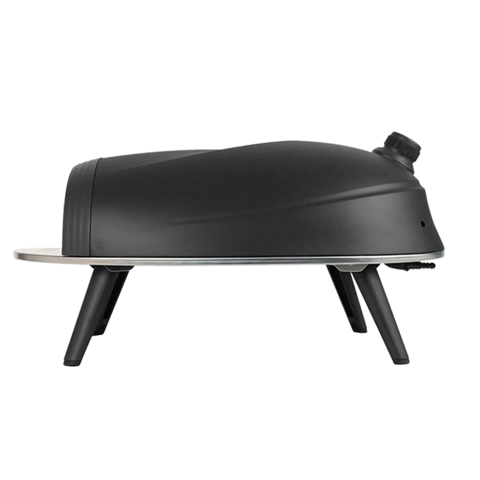 Piec do pizzy Diavolo, gazowy, czarny - Delivita Piec do pizzy Diavolo, gazowy, czarny - Delivita