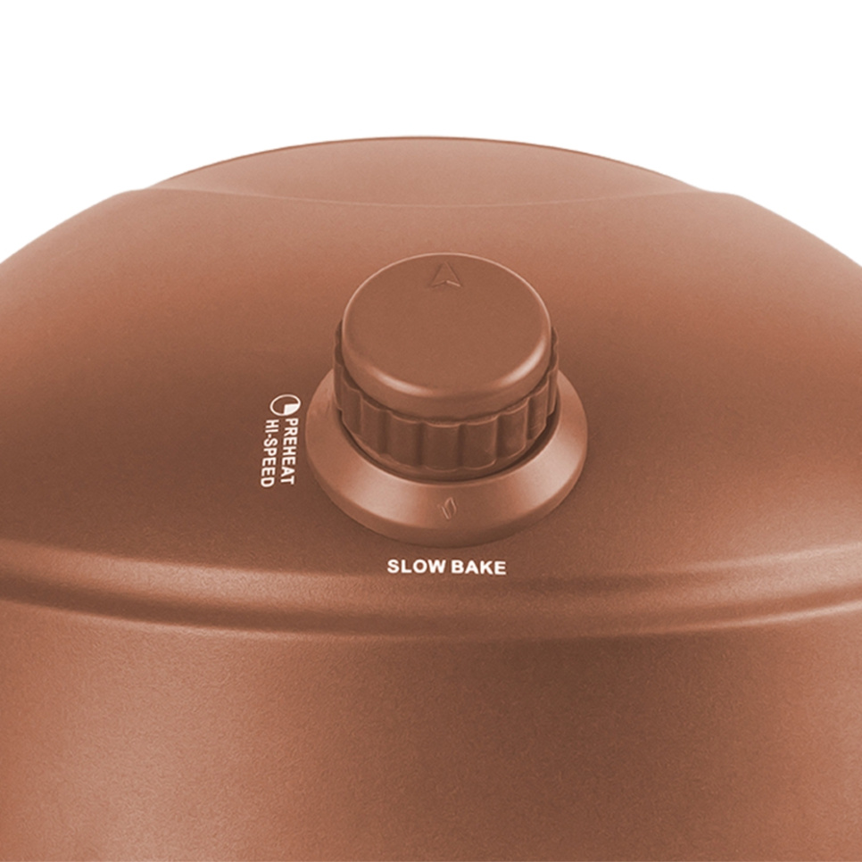 Piec do pizzy Diavolo, gazowy, brązowy - Delivita Piec do pizzy Diavolo, gazowy, brązowy - Delivita