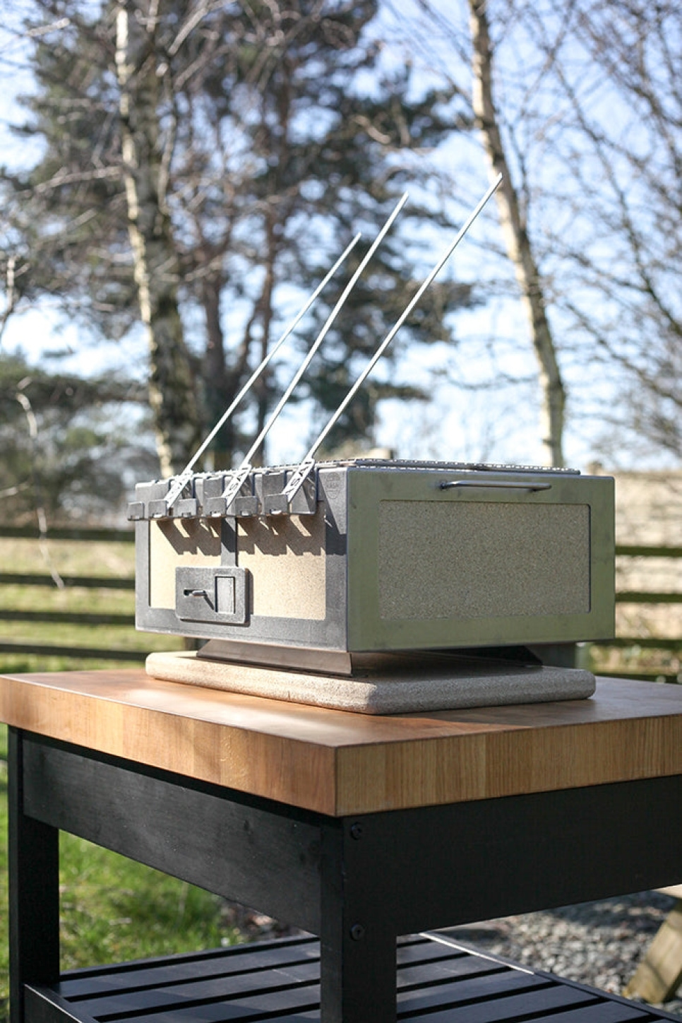 Szaszłyki do grilla EPTO z uchwytami, opakowanie 6 sztuk - Kasai Szaszłyki do grilla EPTO z uchwytami, opakowanie 6 sztuk - Kasai