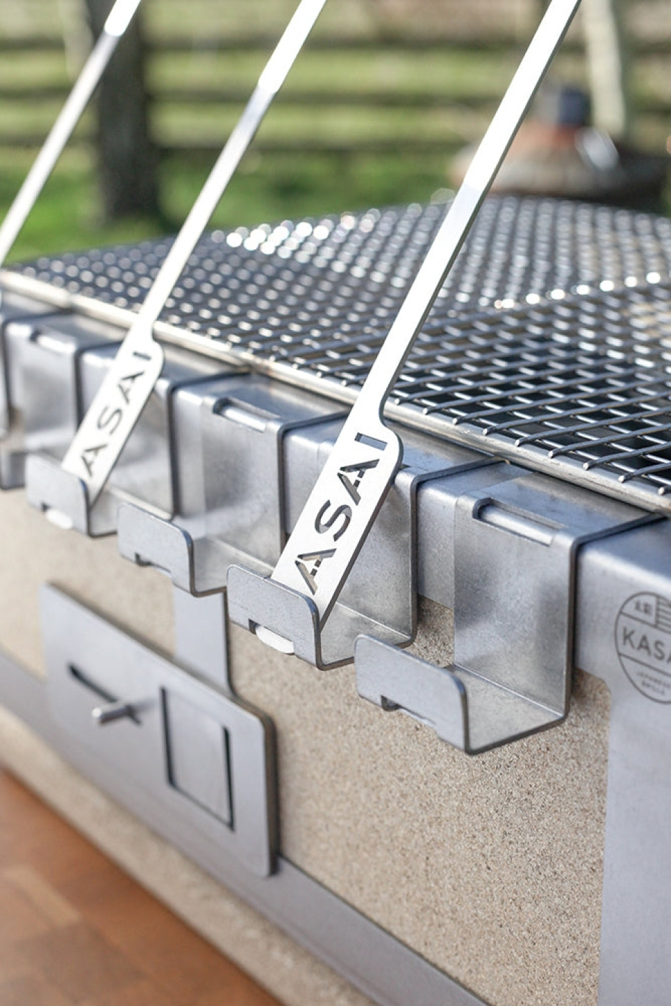 Szaszłyki do grilla EPTO z uchwytami, opakowanie 6 sztuk - Kasai Szaszłyki do grilla EPTO z uchwytami, opakowanie 6 sztuk - Kasai