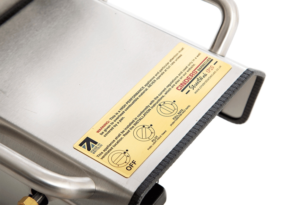 Palnik gazowy, StreetWok LP20 - Żużel Palnik gazowy, StreetWok LP20 - Żużel