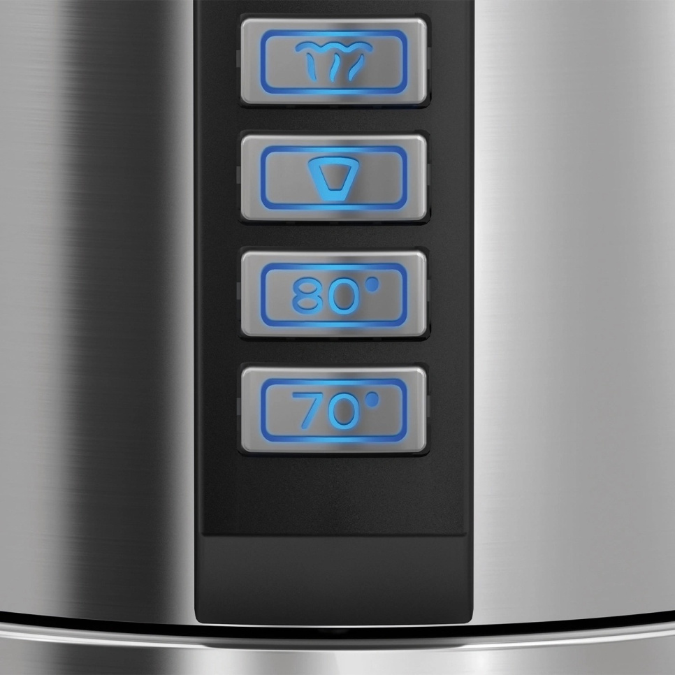 Czajnik z ustawieniem temperatury 1,2 l, stal nierdzewna - Graef