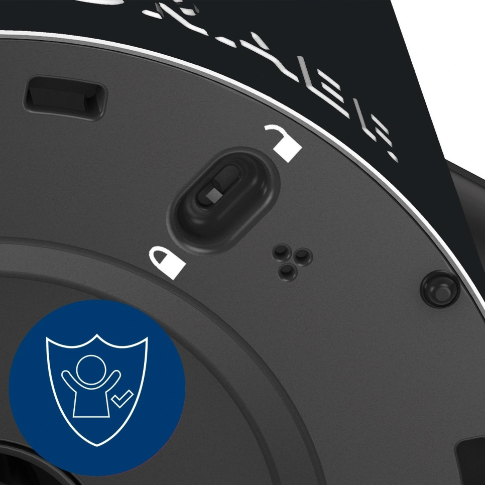 Czajnik z regulacją temperatury 1,2 l, czarny - Graef