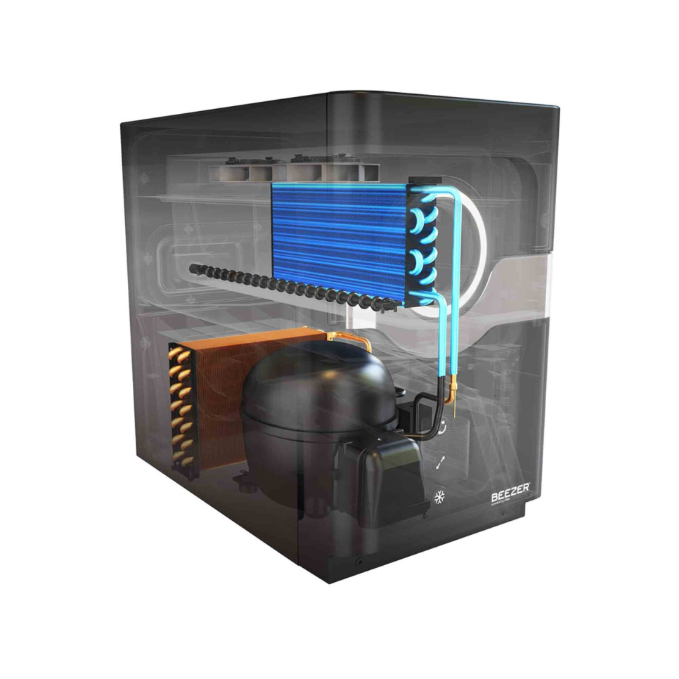 Elektryczna chłodziarka do wina na butelki, Beezer - Ritter