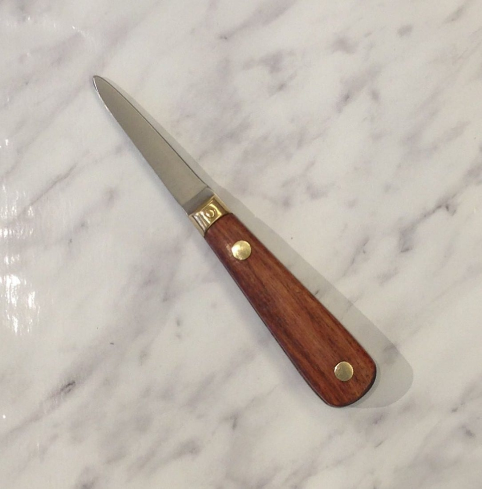 Nóż do ostryg, drewniana rączka - Déglon w grupie Nakrycie stołu / Sztućce / Przybory do skorupiaków w The Kitchen Lab (1525-14241)