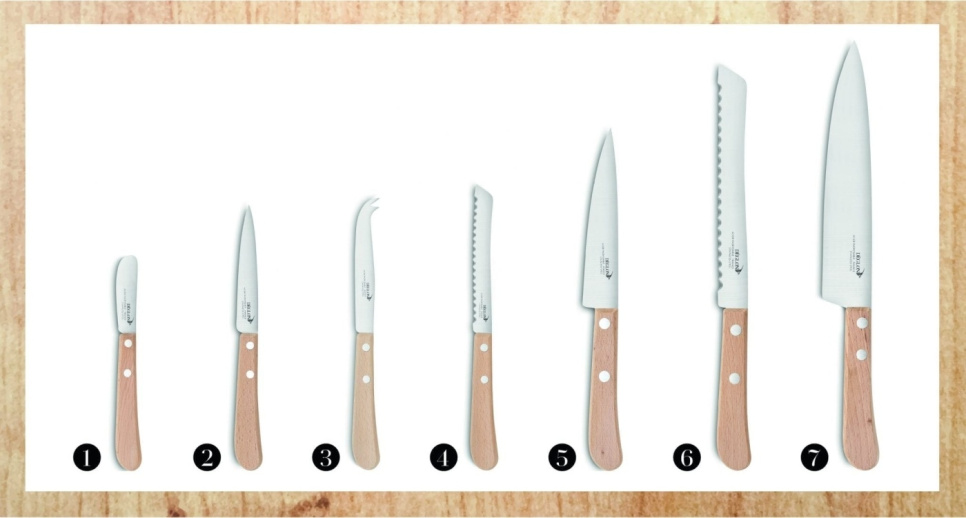 Blok na noże z 7 nożami - Déglon