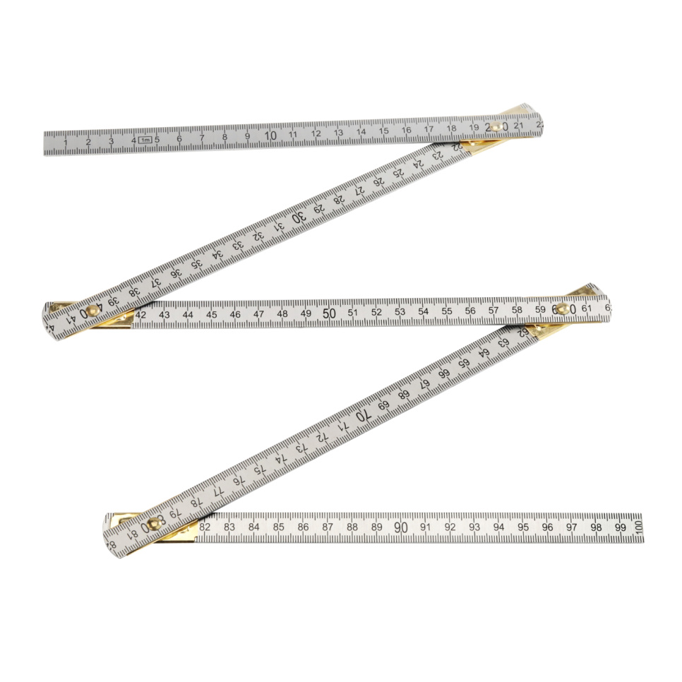 Składana miara ze aluminium, 100 cm – Déglon w grupie Gotowanie / Przybory kuchenne / Mise en place w The Kitchen Lab (1525-33677)