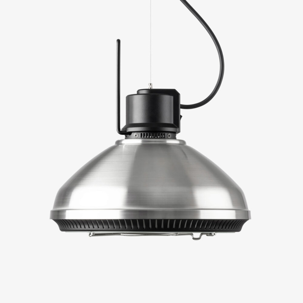 Lampa grzewcza HAL, funkcja podnoszenia, stal nierdzewna / czarny - Stayhot w grupie Urządzenia kuchenne / Podgrzewanie i gotowanie / Lampa grzewcza w The Kitchen Lab (1531-31639)
