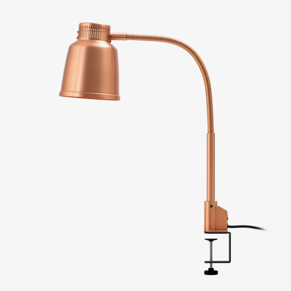 Ławkowa lampa grzewcza LPF, zacisk stołowy, miedź - Stayhot w grupie Urządzenia kuchenne / Podgrzewanie i gotowanie / Lampa grzewcza w The Kitchen Lab (1531-31657)