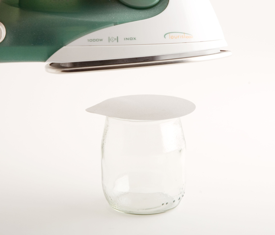 Aluminiowe pokrywki do puszek po jogurtach, opakowanie 750 sztuk - 100% Chef Aluminiowe pokrywki do puszek po jogurtach, opakowanie 750 sztuk - 100% Chef