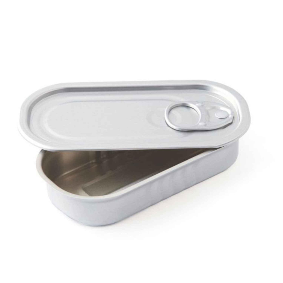 Mini puszka konserwowa, owalna, 100 szt. - 100% Chef w grupie Nakrycie stołu / Inne do nakrycia stołu / Pozycje specjalne w The Kitchen Lab (1532-14972)