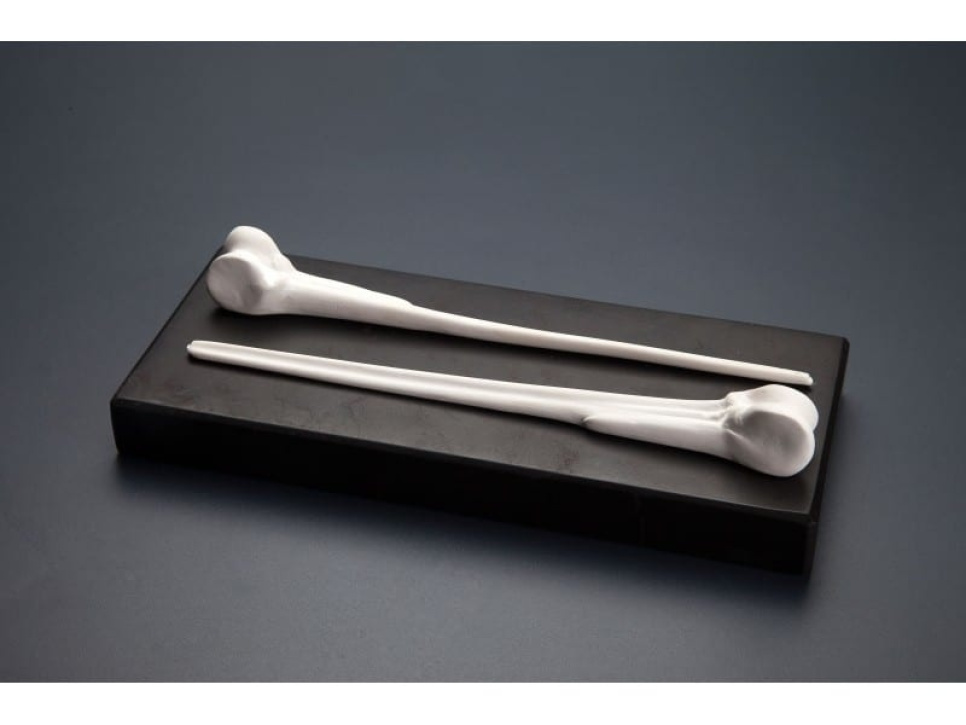 Szpikulec w kształcie kości z porcelany - 100% Chef Szpikulec w kształcie kości z porcelany - 100% Chef