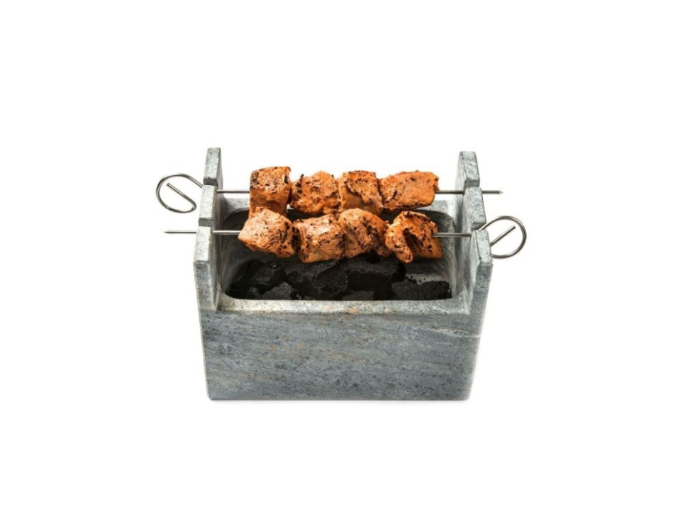 Szaszłyk do grilla, Robata Skewer 20 cm, 25 szt. - 100% Chef