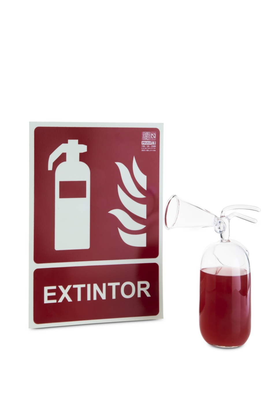 Kieliszki koktajlowe, gaśnica - 100% Chef Kieliszki koktajlowe, gaśnica - 100% Chef